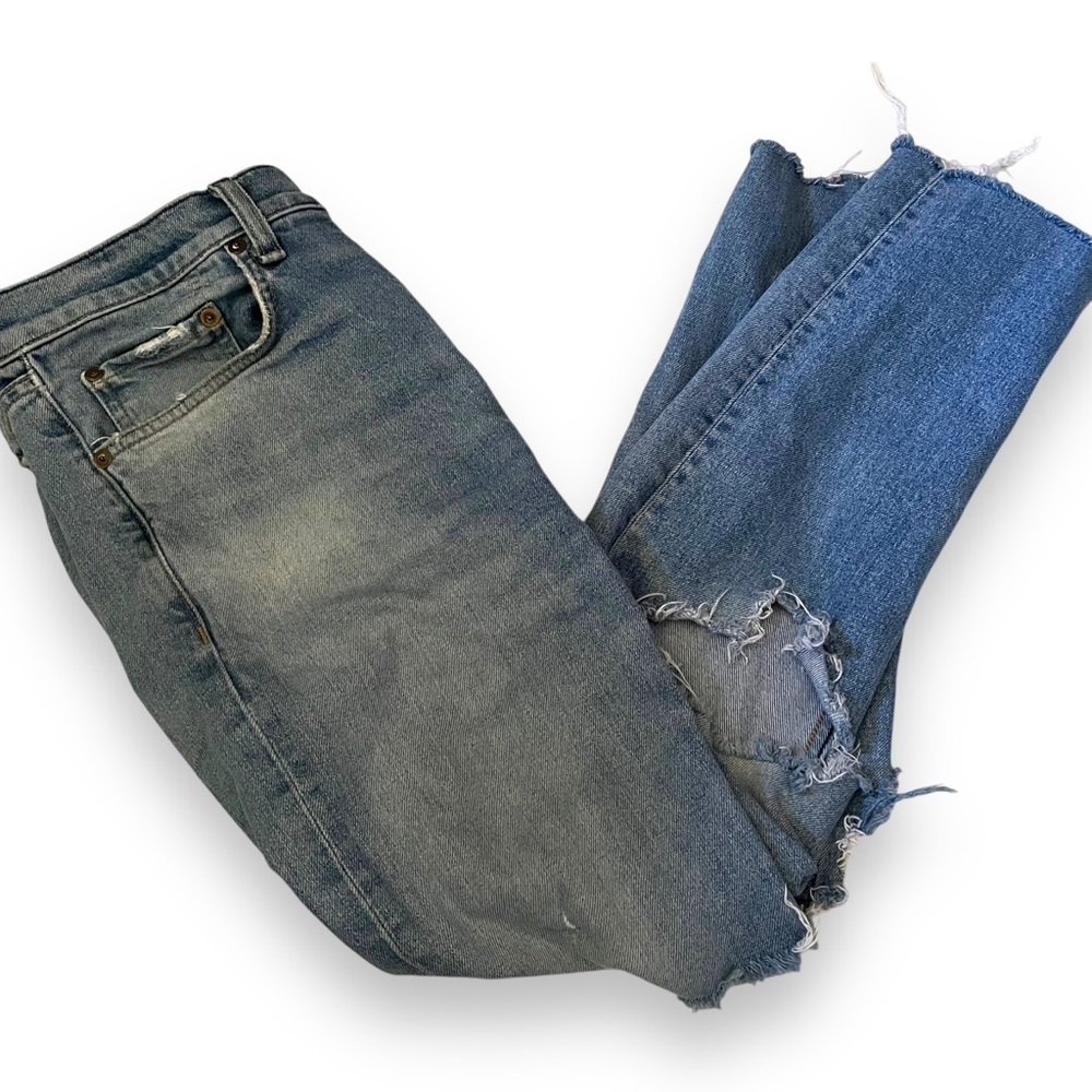 Rag & Bone Men's Fit 2 Slim Fit Jeans In Jamie With Holes 32 x 26